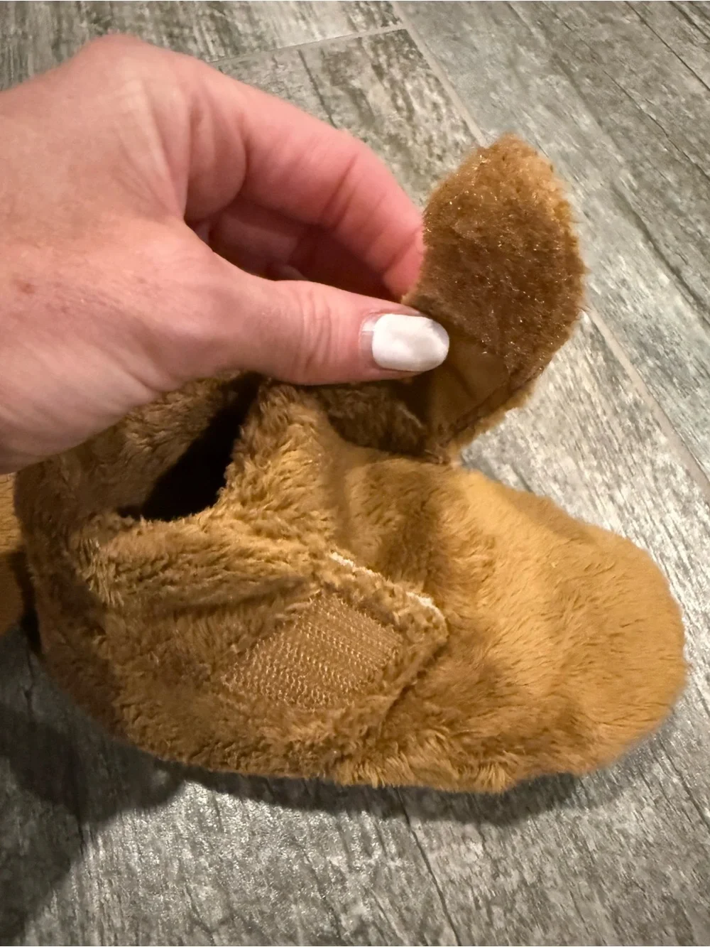 UGG Baby Bixbee Booties in Chestnut - Size 4/5